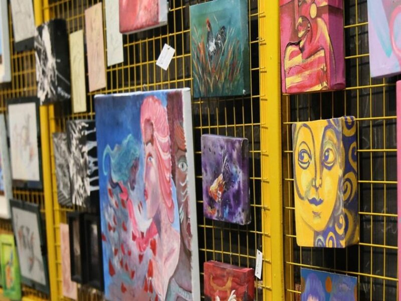 Sala/Taller de arte de Constanza Piluso